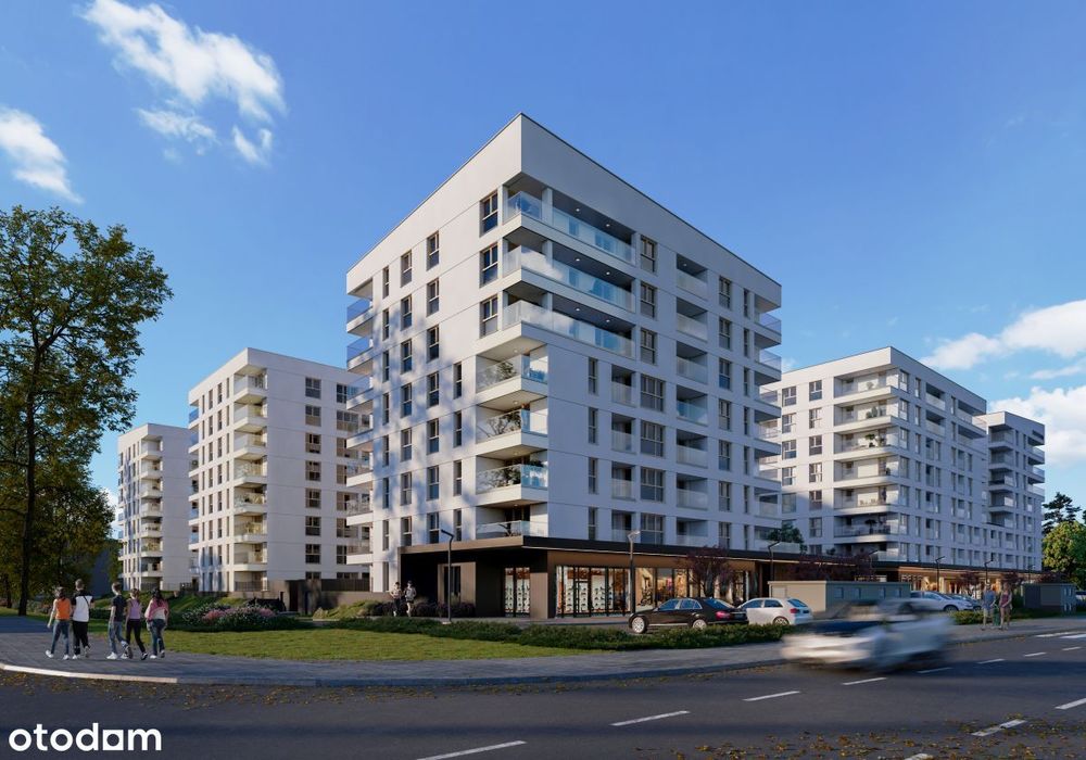 3-pokojowe mieszkanie 60m2 + balkon Bezpośrednio