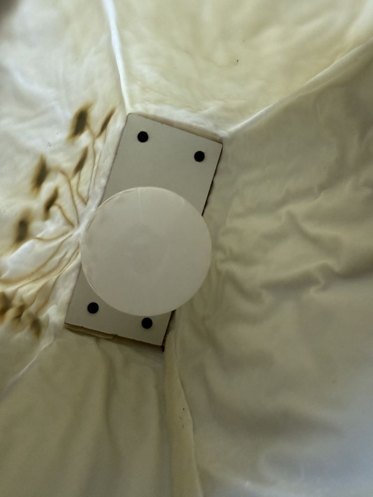 Lampka pokojowa z wosku -DIY - ręcznie robiona