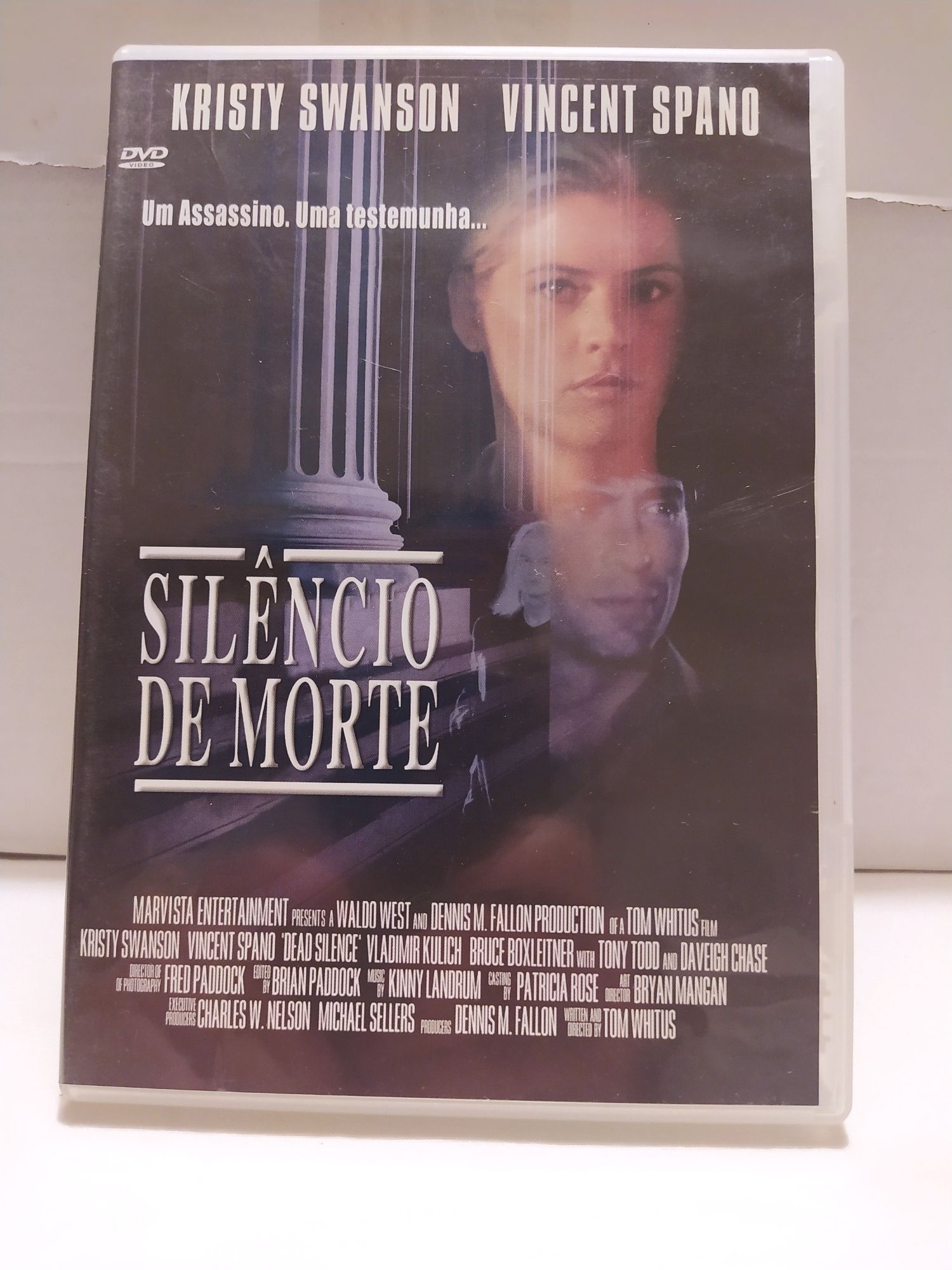 DVD. Silêncio de Morte. Kristy Swanson e Vincent Spano