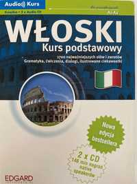 Włoski. Kurs podstawowy. Książka + 2 płyty CD.