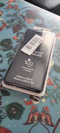 Samsung S20FE Clear Cover Granatowy