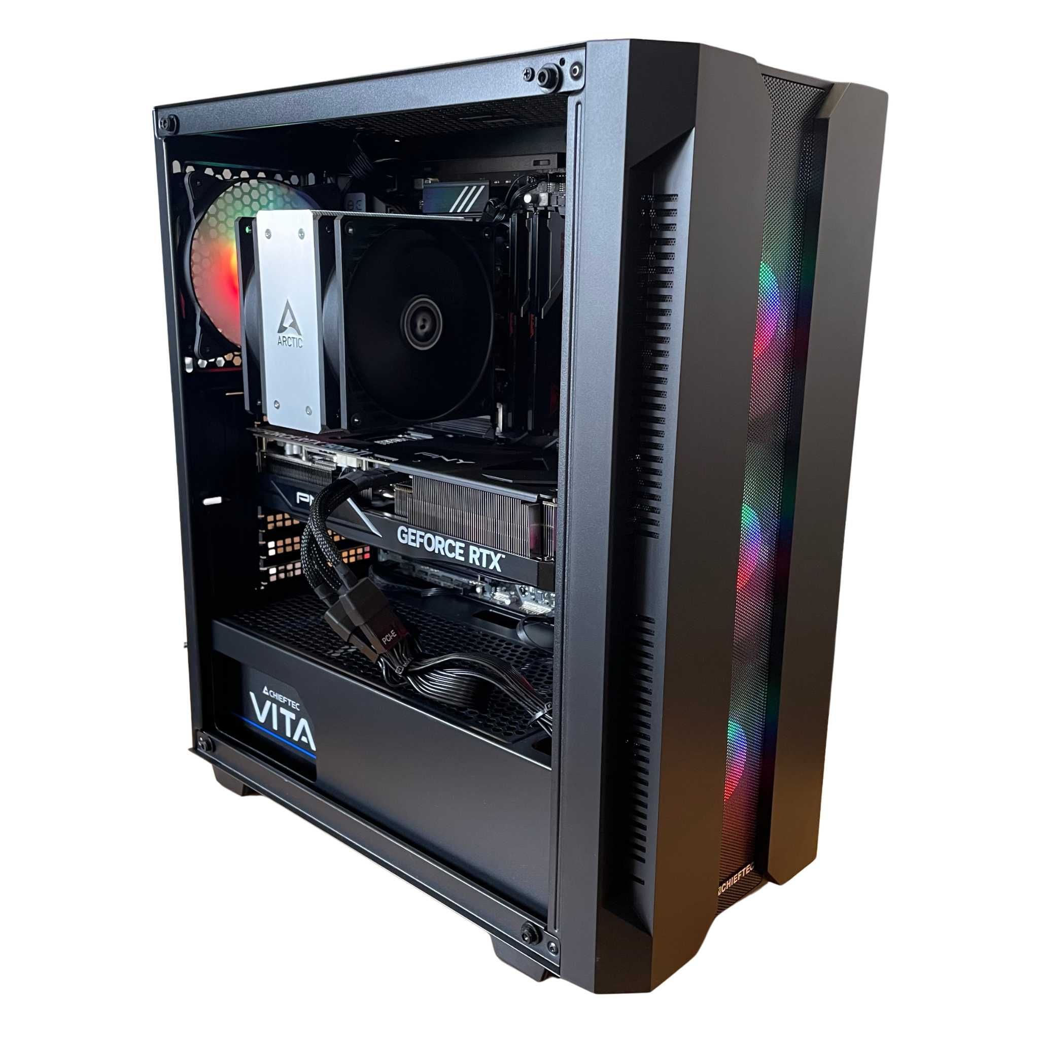 Komputer Ryzen 7 7800X3D RTX 5070TI 32GB DDR5 2TB M2 Gamingowy