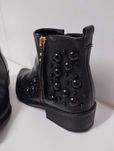 Botas pretas em Pele Vicenza 38