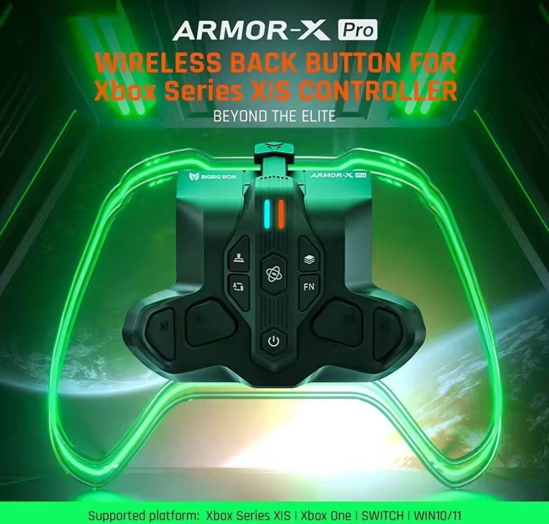 Xbox Series X Controller Pro ArmorX Гіроскоп Аккумулятор ДодатковіКноп