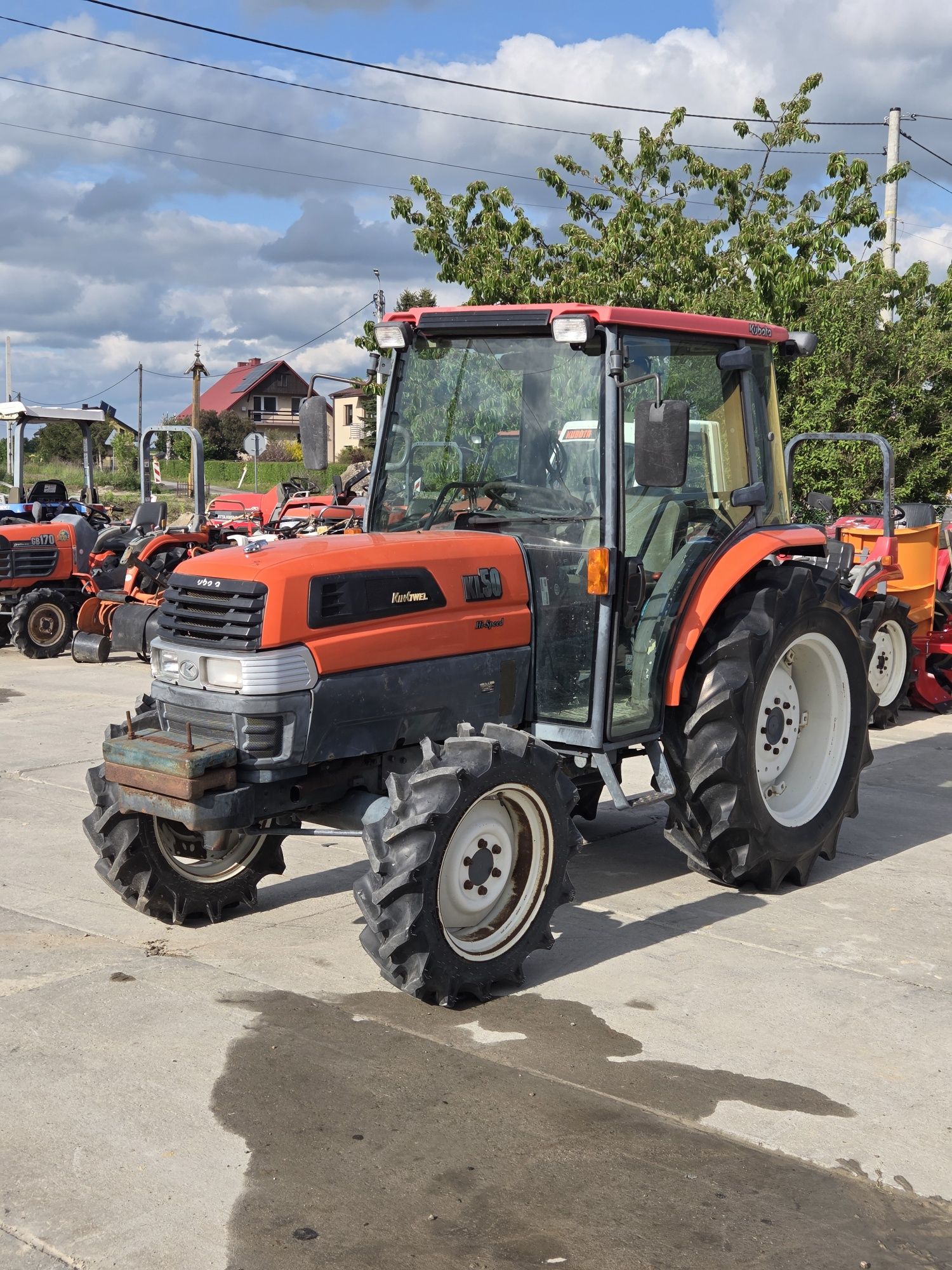 Ciągników sadowniczy Kubota KL50 50km klima zarejestrowany