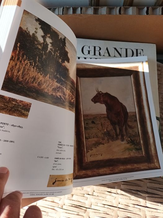 Catálogo da conceituada leiloeira Cabral Moncada