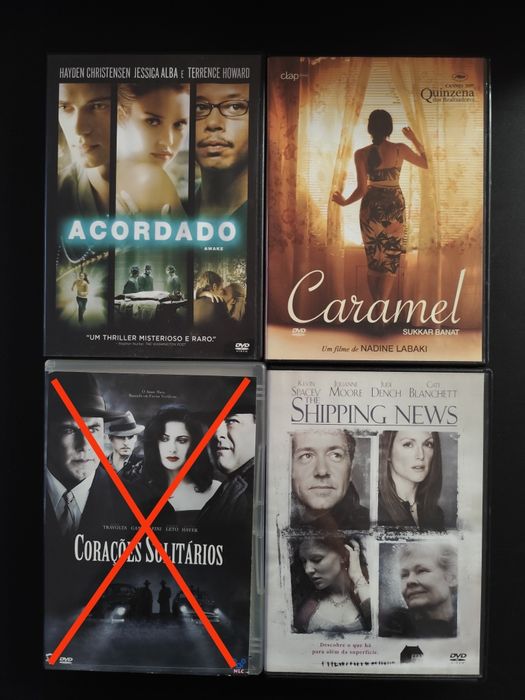 DVD's originais usados