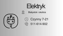 Elektryk Białystok i okolice
