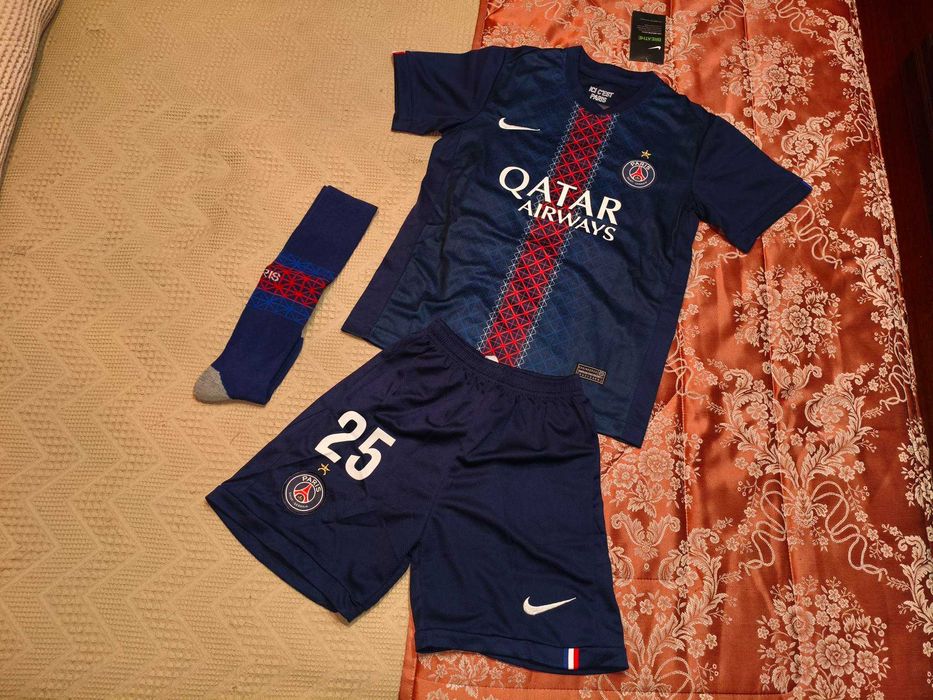 Camisola Criança NUNO MENDES Equipamento PSG | Paris Saint Germain