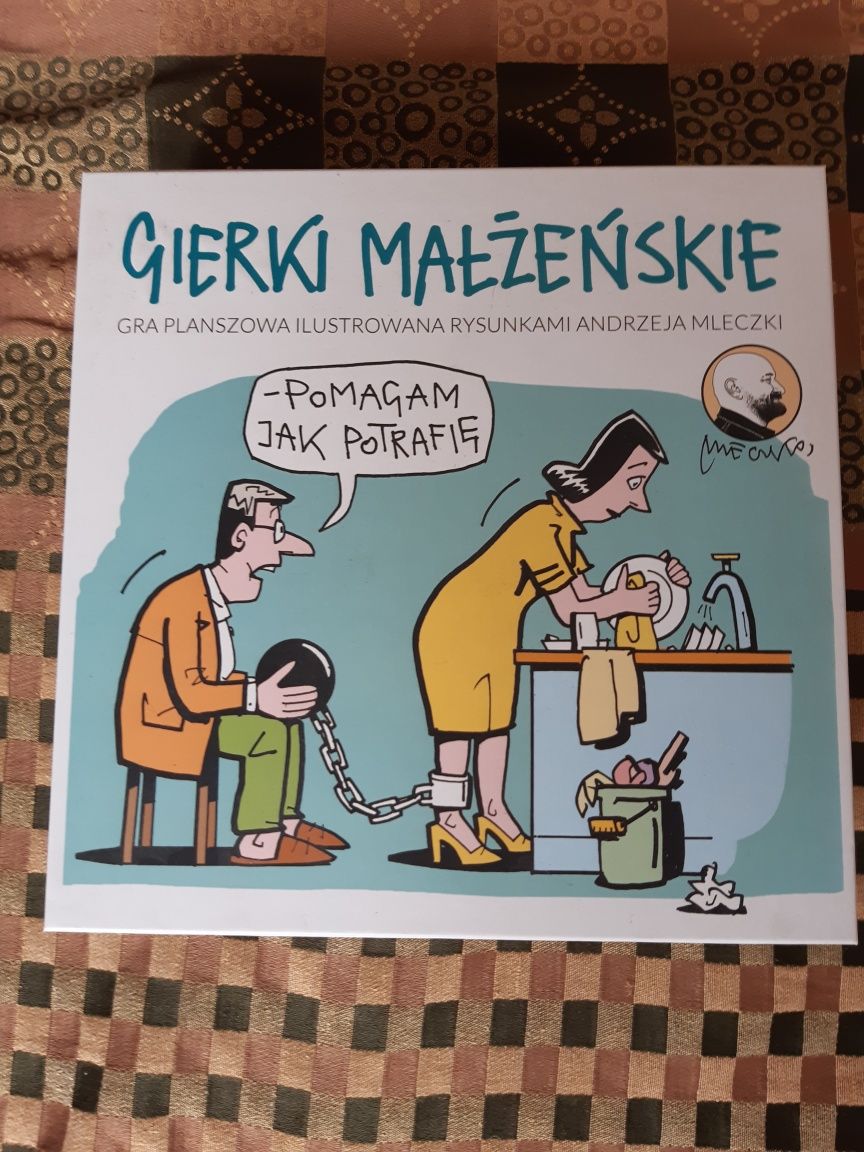 Gra gierki małżeńskie. Gra z rysunkami ANDRZEJA MLECZKI