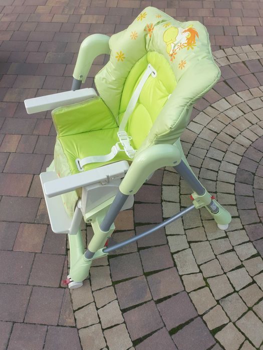 Krzesełko / fotelik do karmienia dziecka regulowany + GRATIS