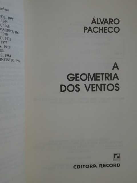 A Geometria dos Ventos de Álvaro Pacheco