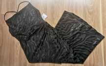 Elegancka sukienka żakardowa midi maxi Zara roz. XS