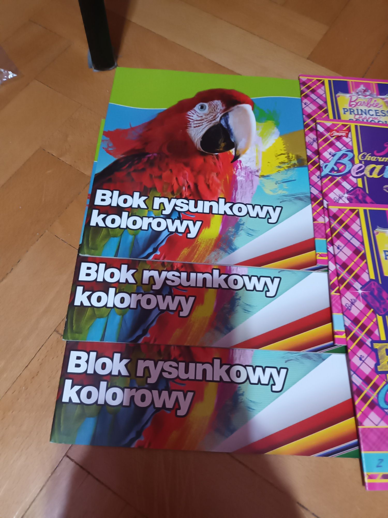 Bloki kolorowe szkolne