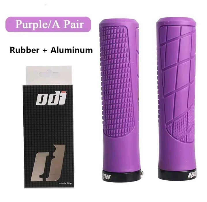 Gripy,uchwyty, rączki ODI PUR,L+P,130/22,1xALU guma,rower, hulajnoga