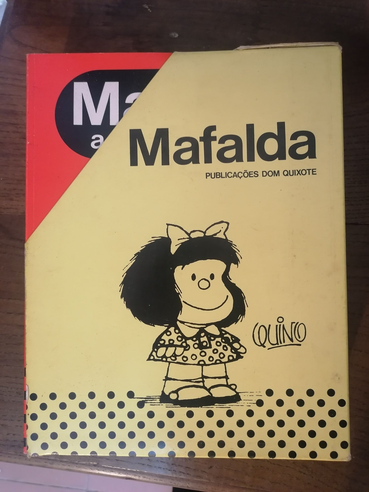 Coleção MAFALDA 6volumes como NOVOS, Publicações Dom Quixote