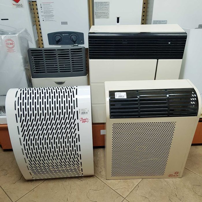 Конвектор газовий парапетний стальний димохідний чавунний