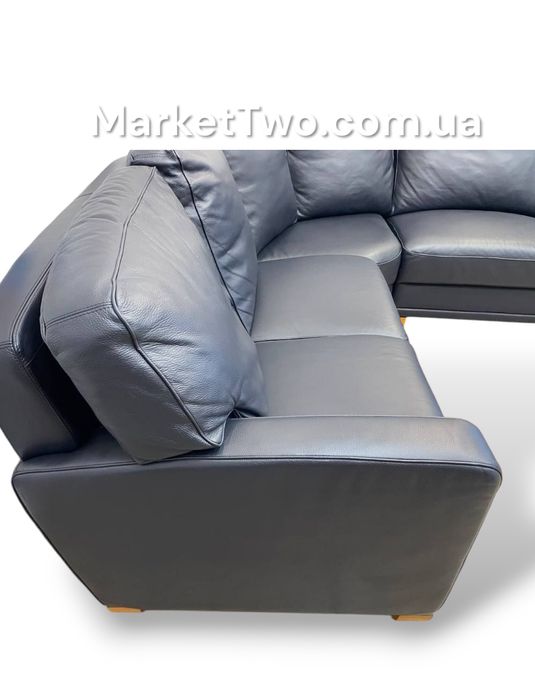 Кожаный, шкіряний кутовий диван Schröno ручна робота (070705)