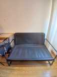 Sofá cama, novo.  modolos de prateleiras,