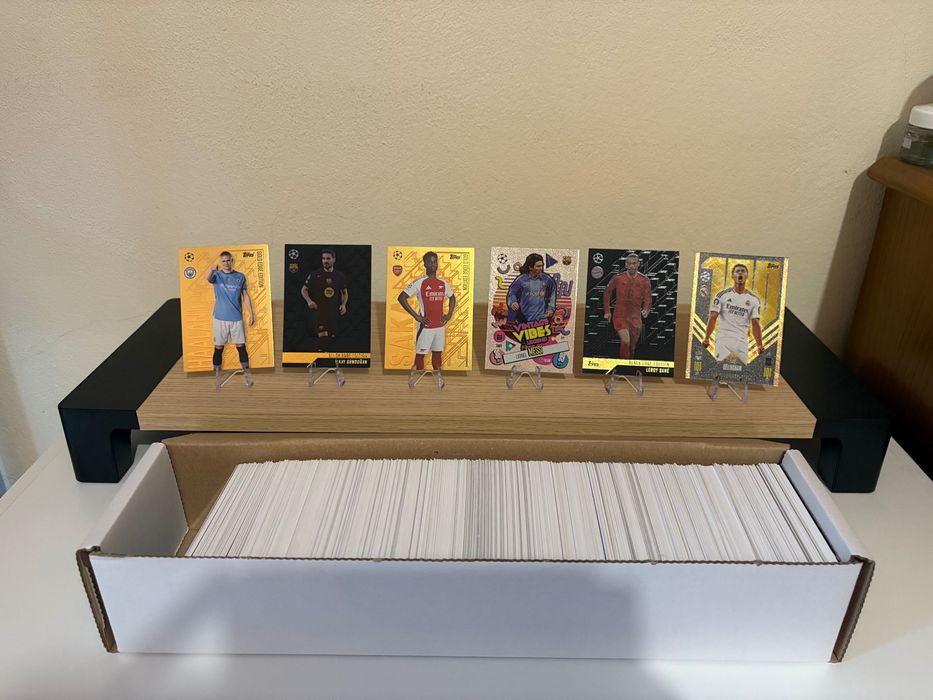 Lote de cartas Topps Match Attax e Match Attax Extra 2024/2025