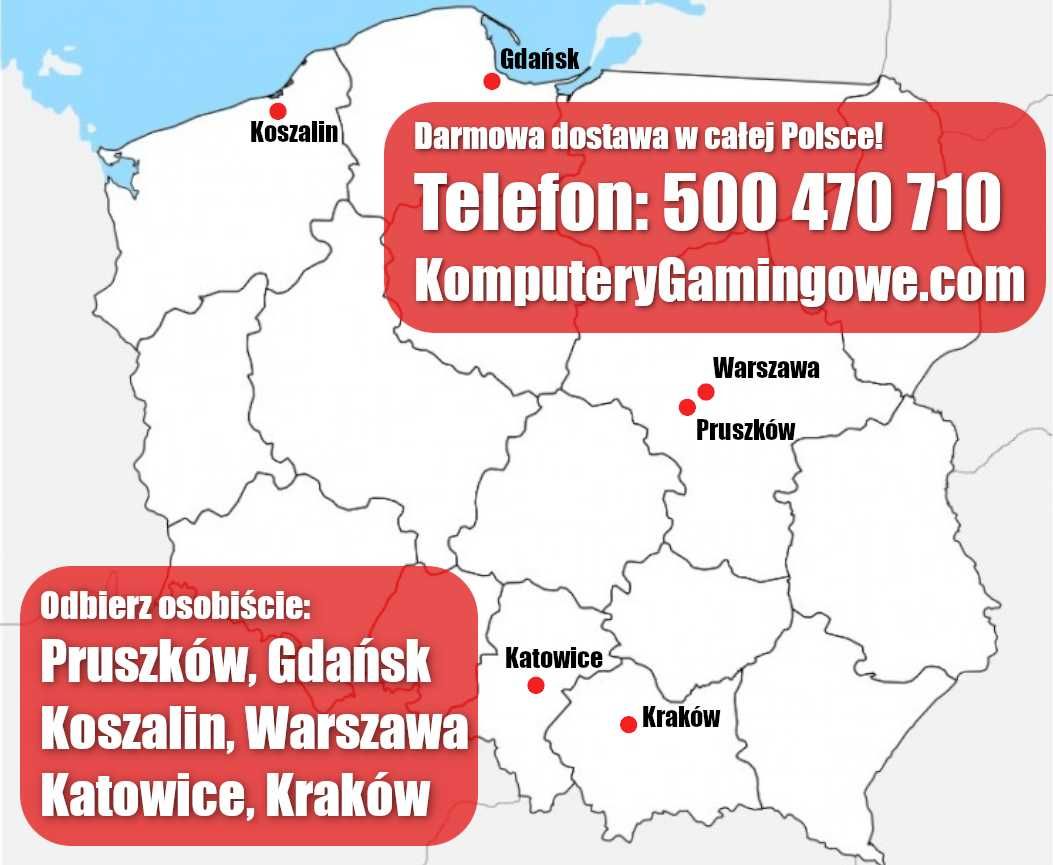 Komputer Gamingowy Bielsko-Biała KWIECIEŃ 2024 I5 I7 RYZEN 5 7 RATY 0%
