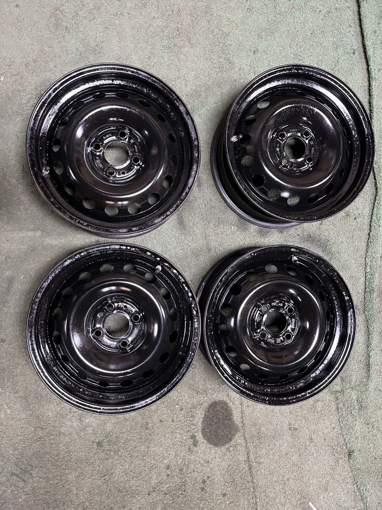 4x100 RENAULT 6J15 60,1 dacia ET40 czujniki TPMS FELGI STALOWE