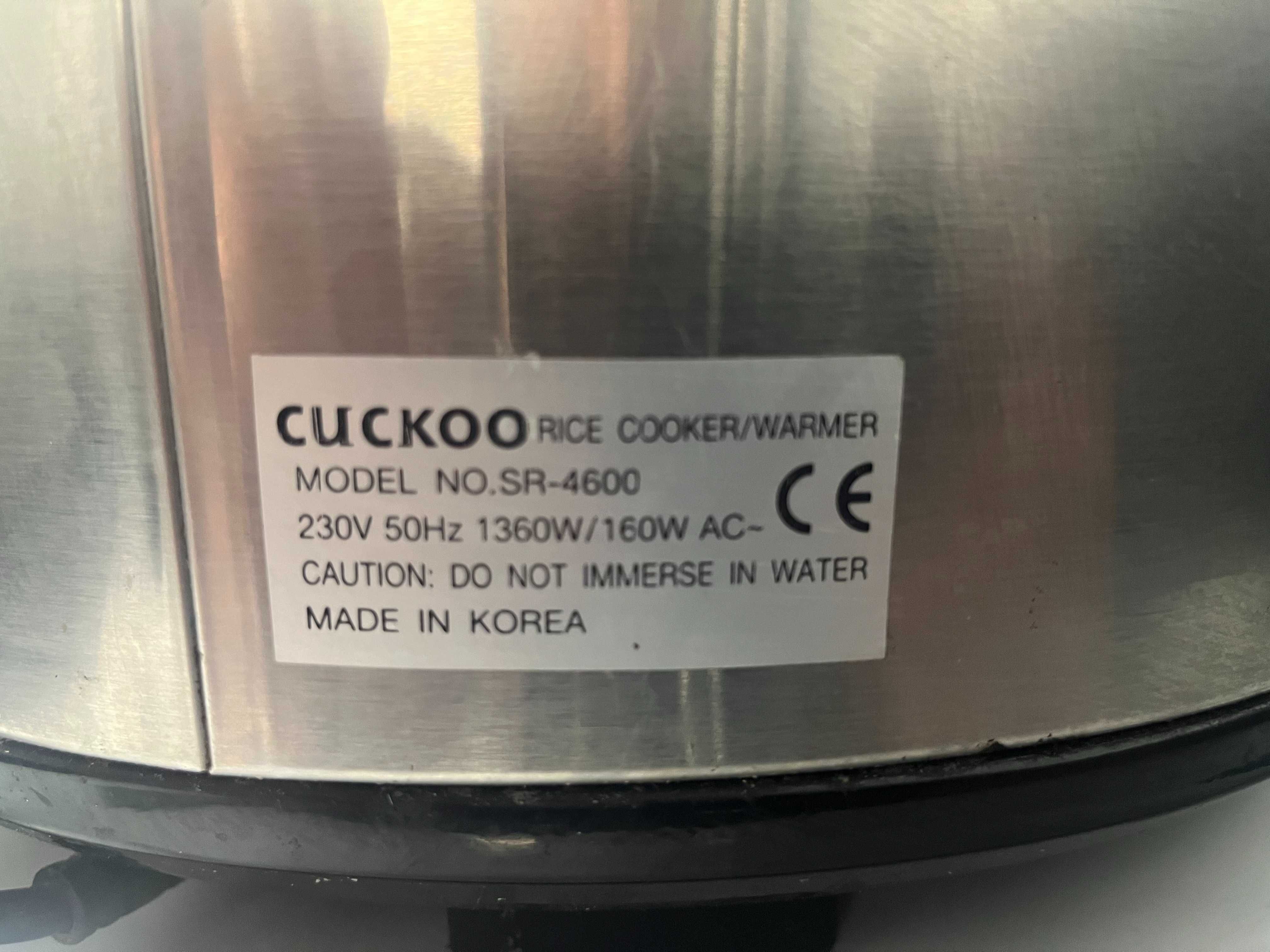 Panela de Arroz Elétrica 4.6L  - Cuckoo SR-4600
