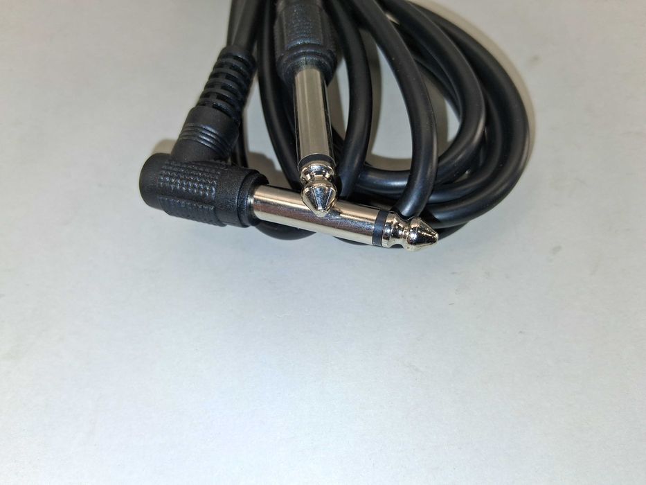 N131 Kabel Jack 6,3mm Męski Instrumentalny Gitarowy Przewód 3m