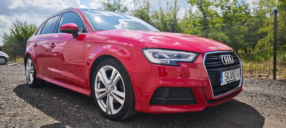 Audi A3 Sportback Audi A3 S-Line 2018 150KM Virtual Cockpit