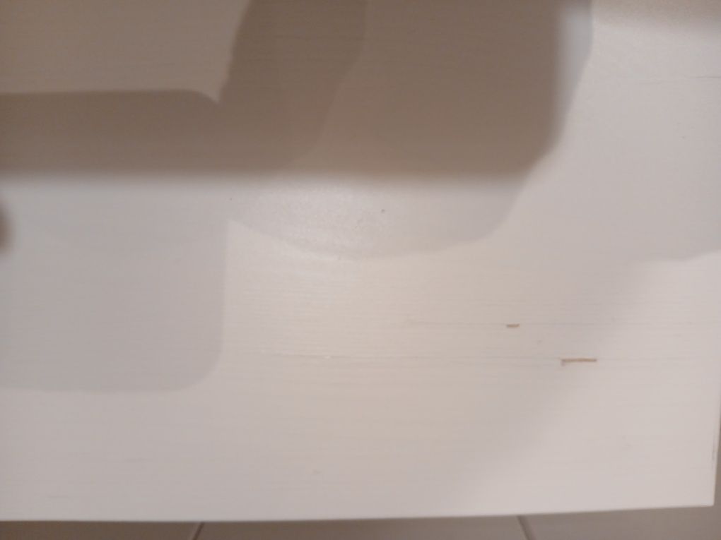 Stolik nocny HEMNES Ikea biała bejca 46x35