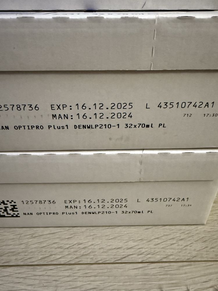 Nestle NAN Optipro Plus 1 w płynie 32x70 ml