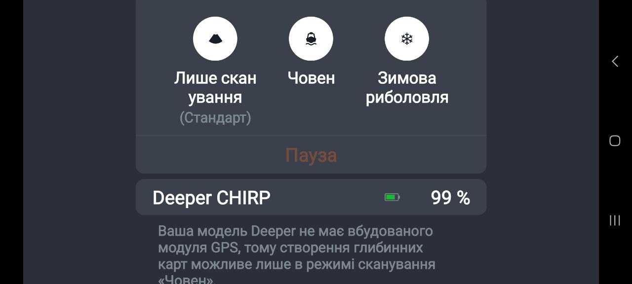 Эхолот Deeper CHIRP (Дипер)