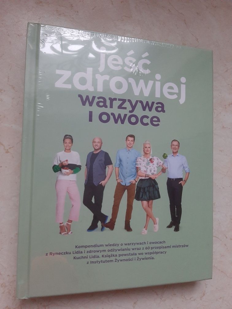 Książka Lidla "Jeść zdrowiej"