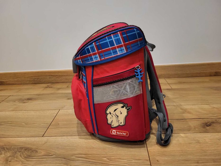 Tornister szkolny jednokomorowy 18L Hama Plecak szkolny Rodzina koni