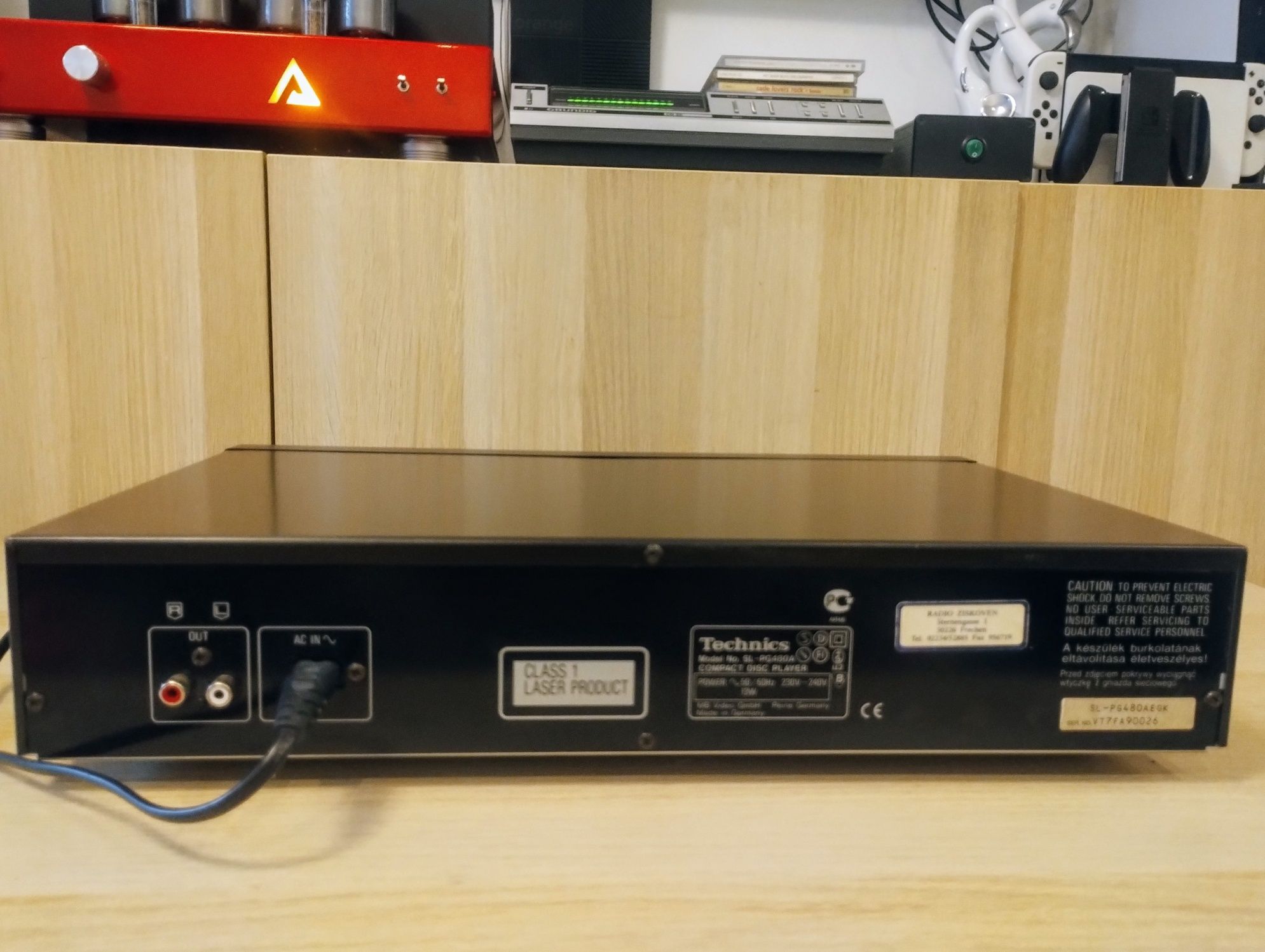 Technics SL PG 480A - odtwarzacz CD