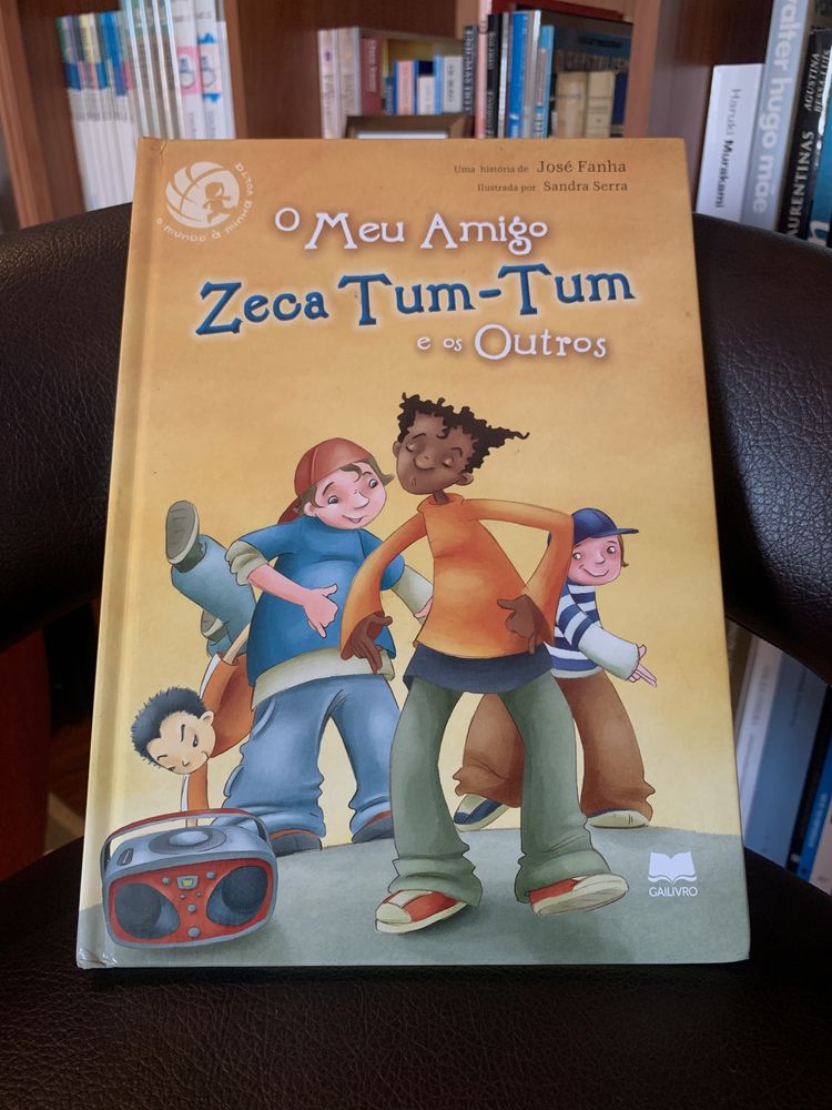 Livro infantil - O meu Amigo Zeca Tum-Tum e os outros