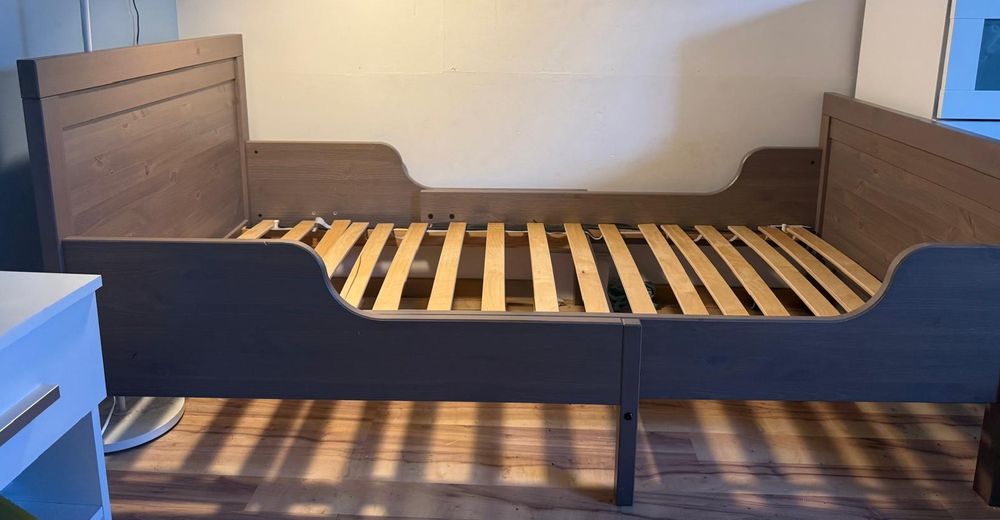 Łóżko dziecięce IKEA SUNDVIK - rozsuwane