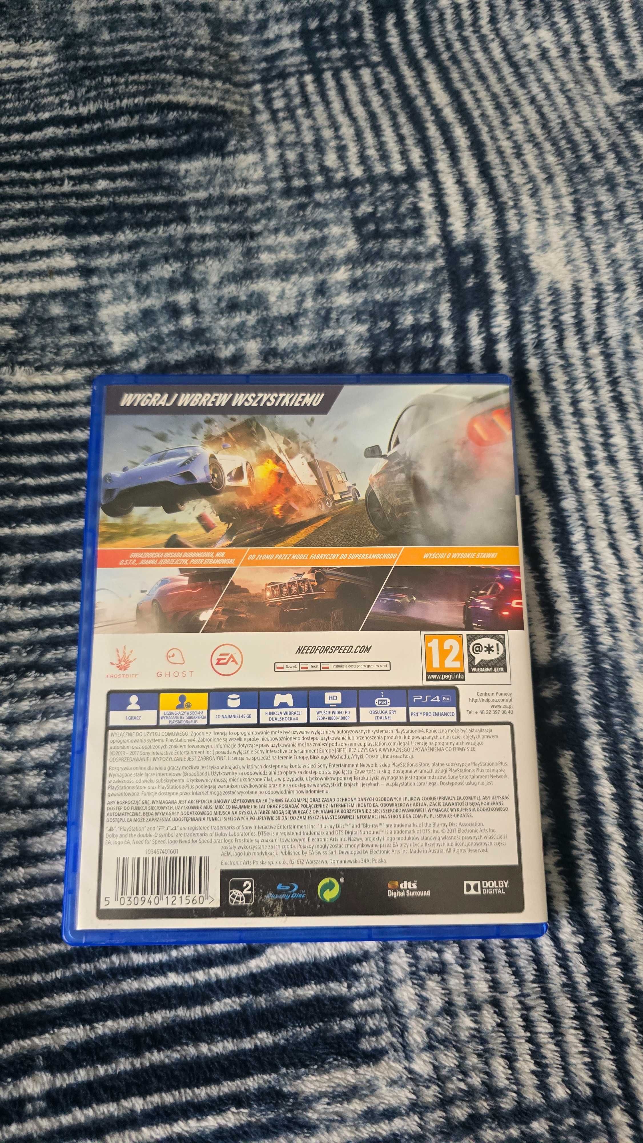Gra Need For Speed Payback PS4/PS5 PL/ANG