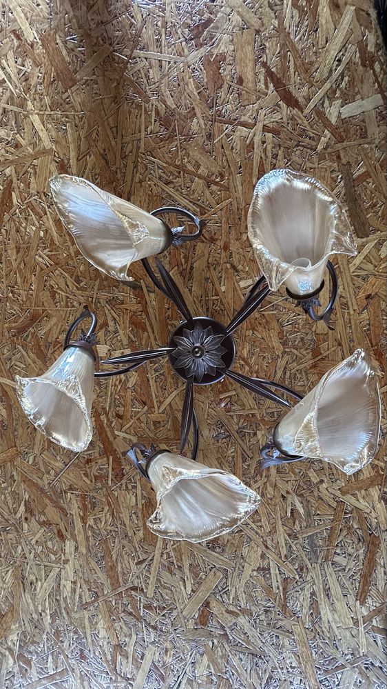 Lampa sufitowa + 3 kinkiety. Super okazja!