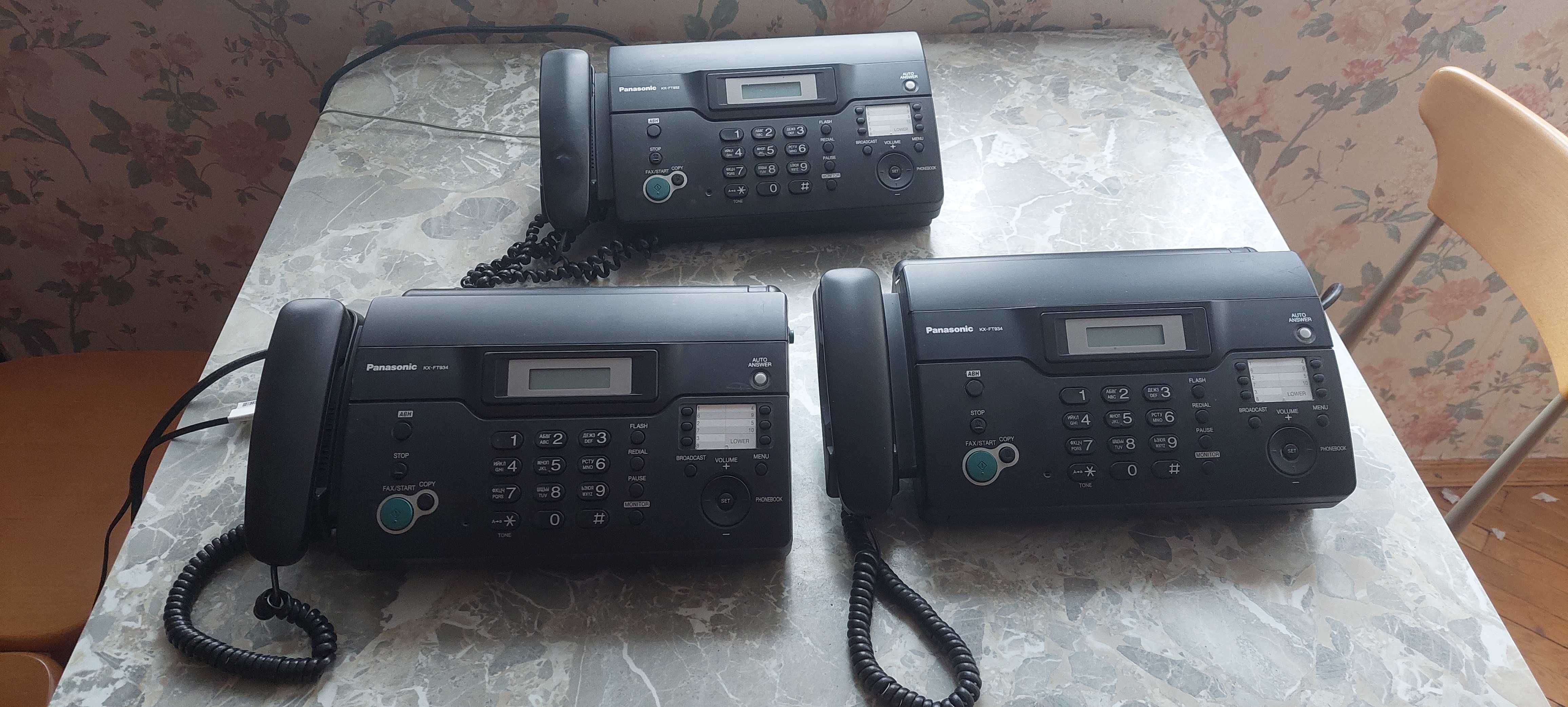 Телефон-Факс Panasonic KX-FT 934 и KX-FT 932