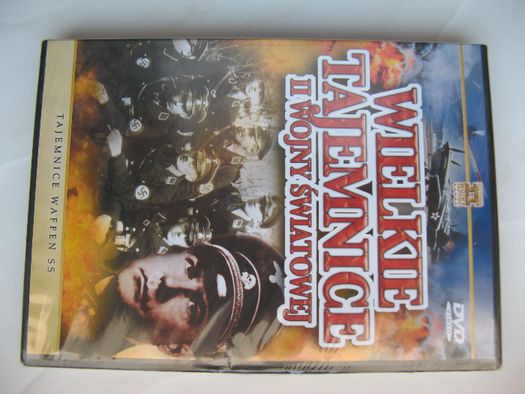 Wielkie tajemnice II wojny światowej, komplet 39 płyt DVD, lektor PL