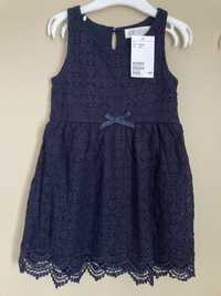 Nowa koronkowa sukienka H&M 98/104