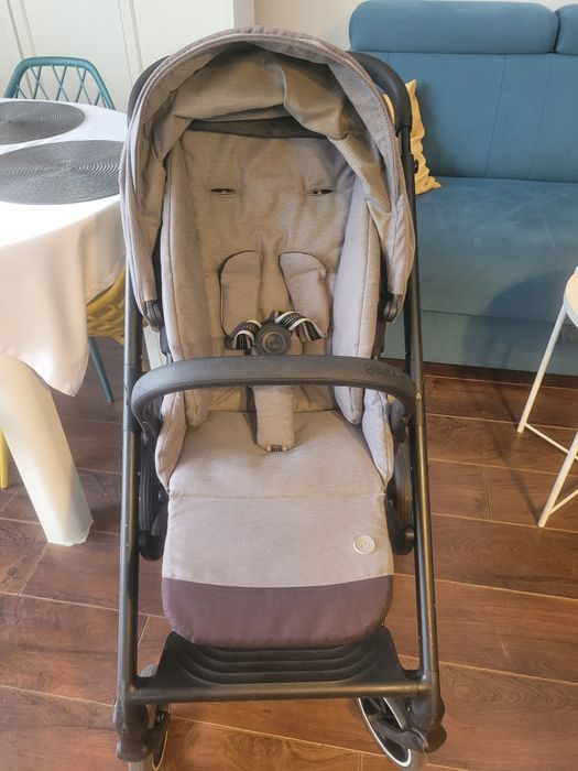 Cybex balios s lux Soho grey wózek 2 w 1 gondola spacerówka dodatki