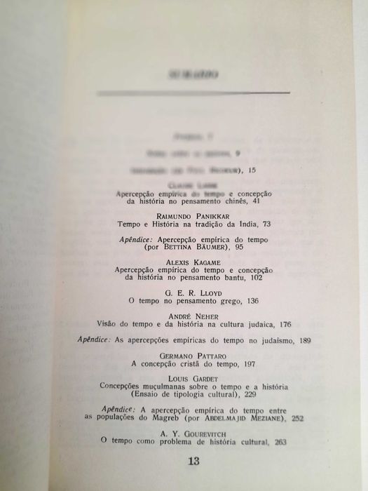 Livro Antigo As Culturas e o Tempo Editora Vozes Filosofia Sociologia