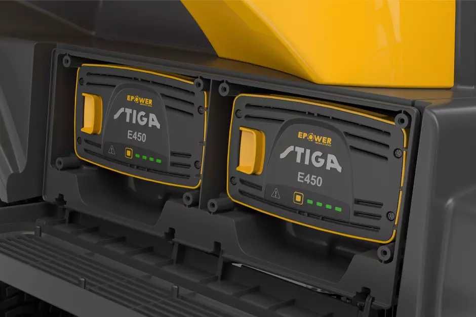 Traktorek Akumulatorowy Stiga Swift 372e 3 x akumulator 7,5 Ah Zestaw