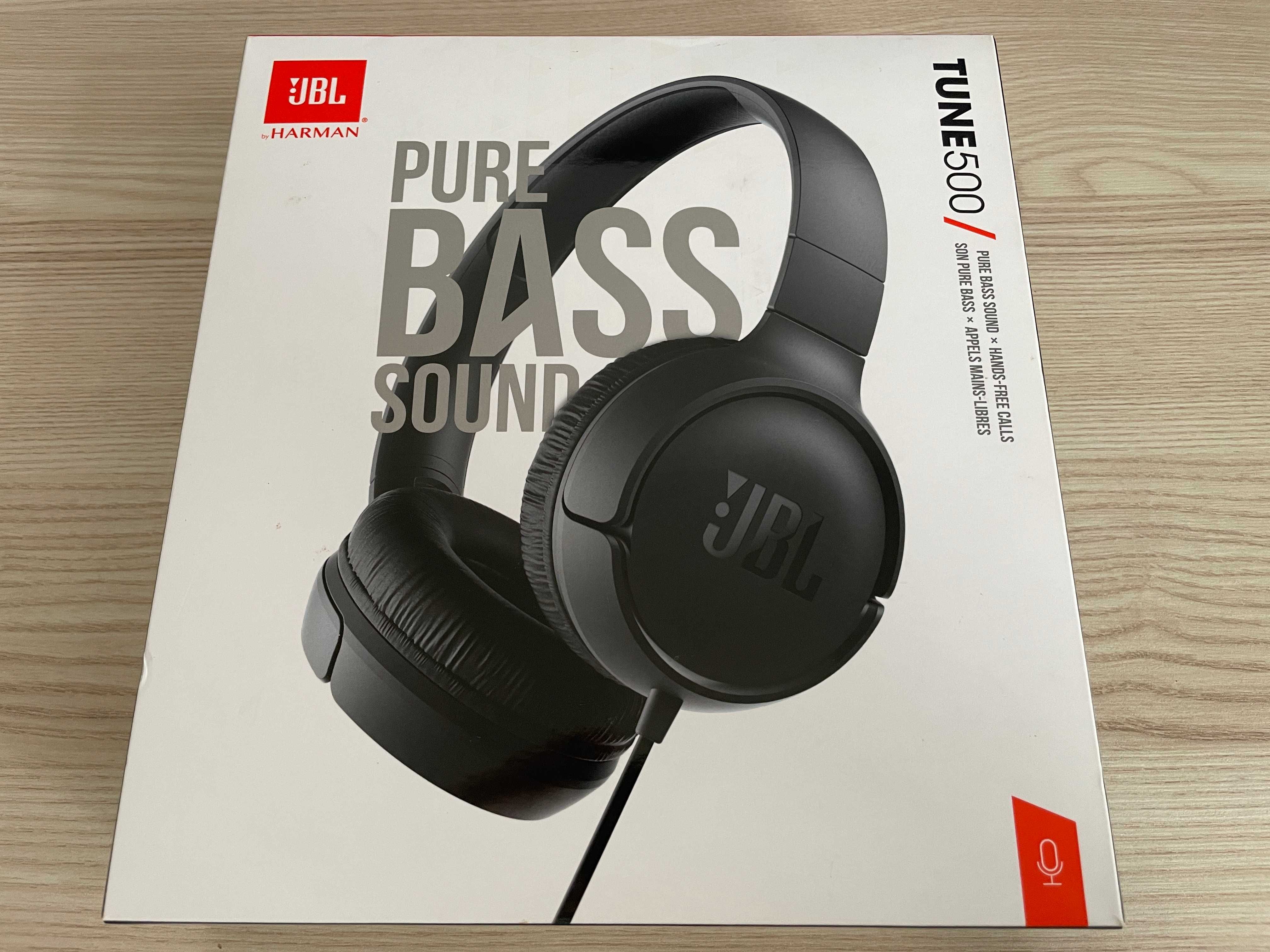 Słuchawki JBL Tune 500 Czarne