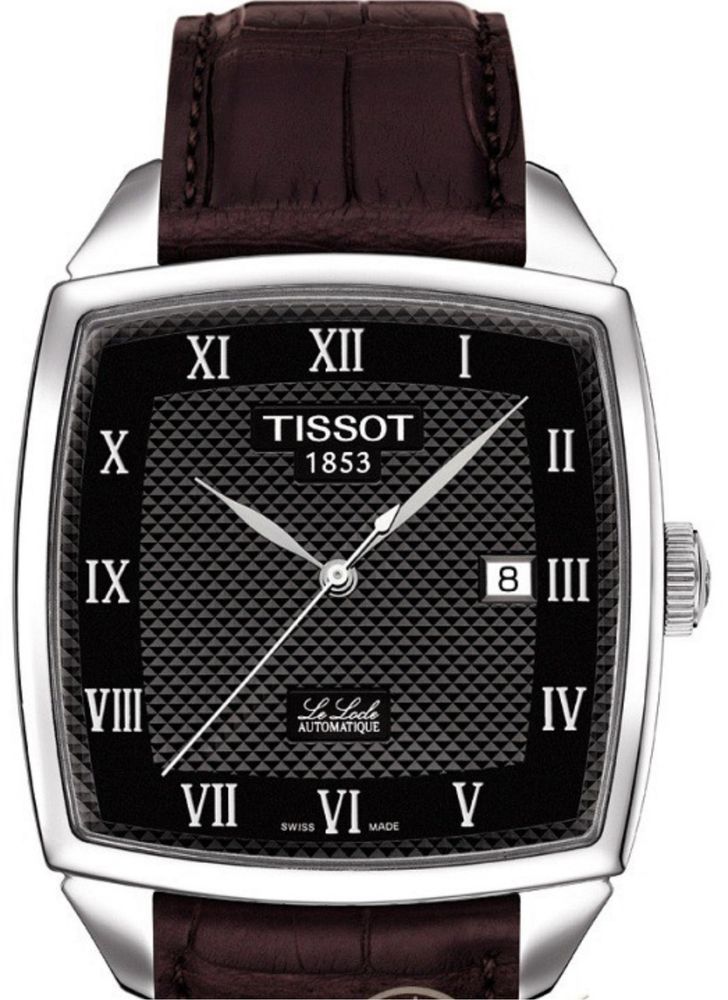 Tissot Le Locle Automatic Square, kostka, biały kruk, Nowy full set