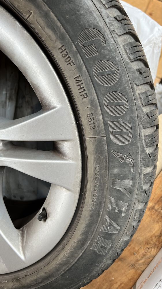 Титанові диски 7J*16 E42 BMW оригінал GOOD YEAR Ultragrip 8 205/55 R16