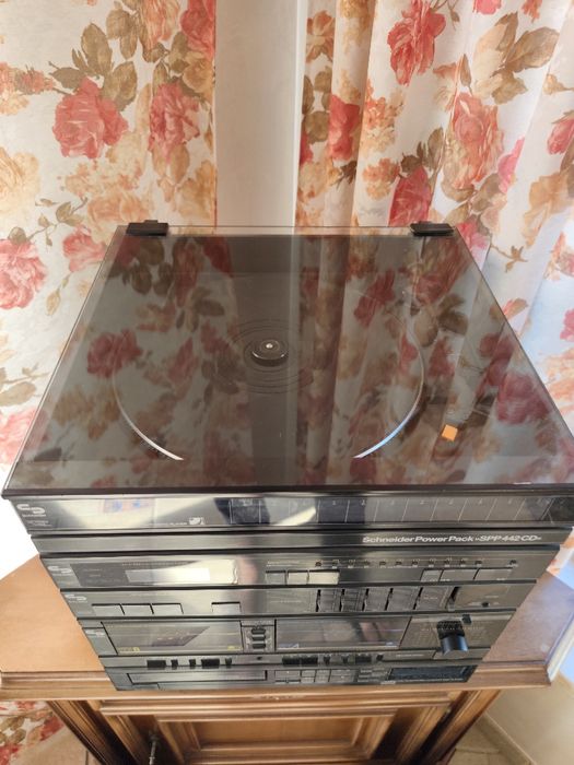 Wieża Hi-Fi Schneider Power Pack SPP 442 CD+Głosniki Unikat Klasyk