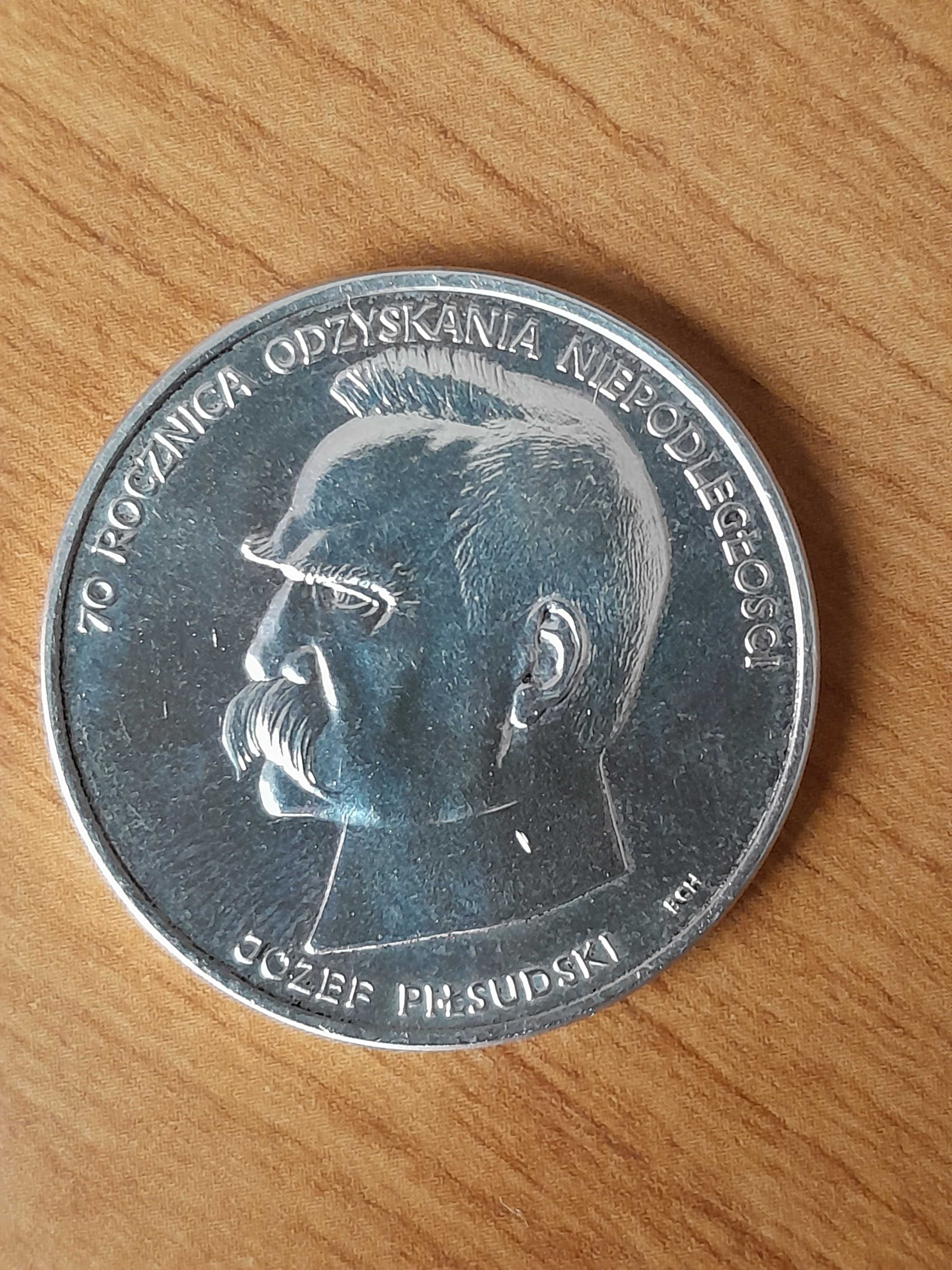 Moneta 50.000 zł 1988 J.PIŁSUDSKI 70 rocznica niepodległości